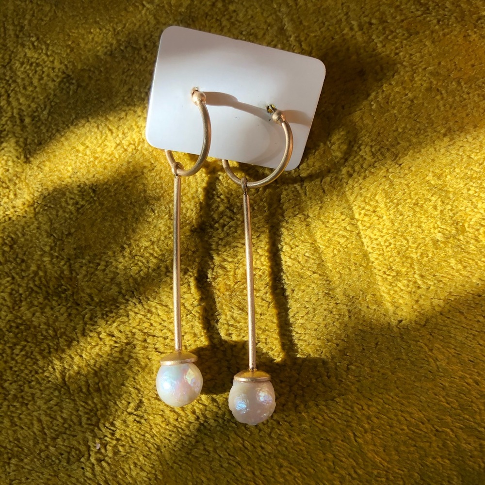 Freshwater Pearl Drop Earrings